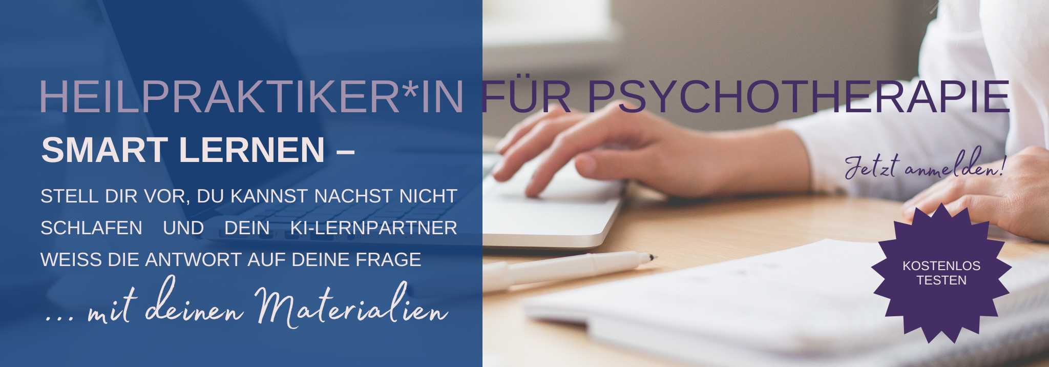 hEILPRAKTIKERIn FÜR pSYCHOTHERAPIE Lernpartner